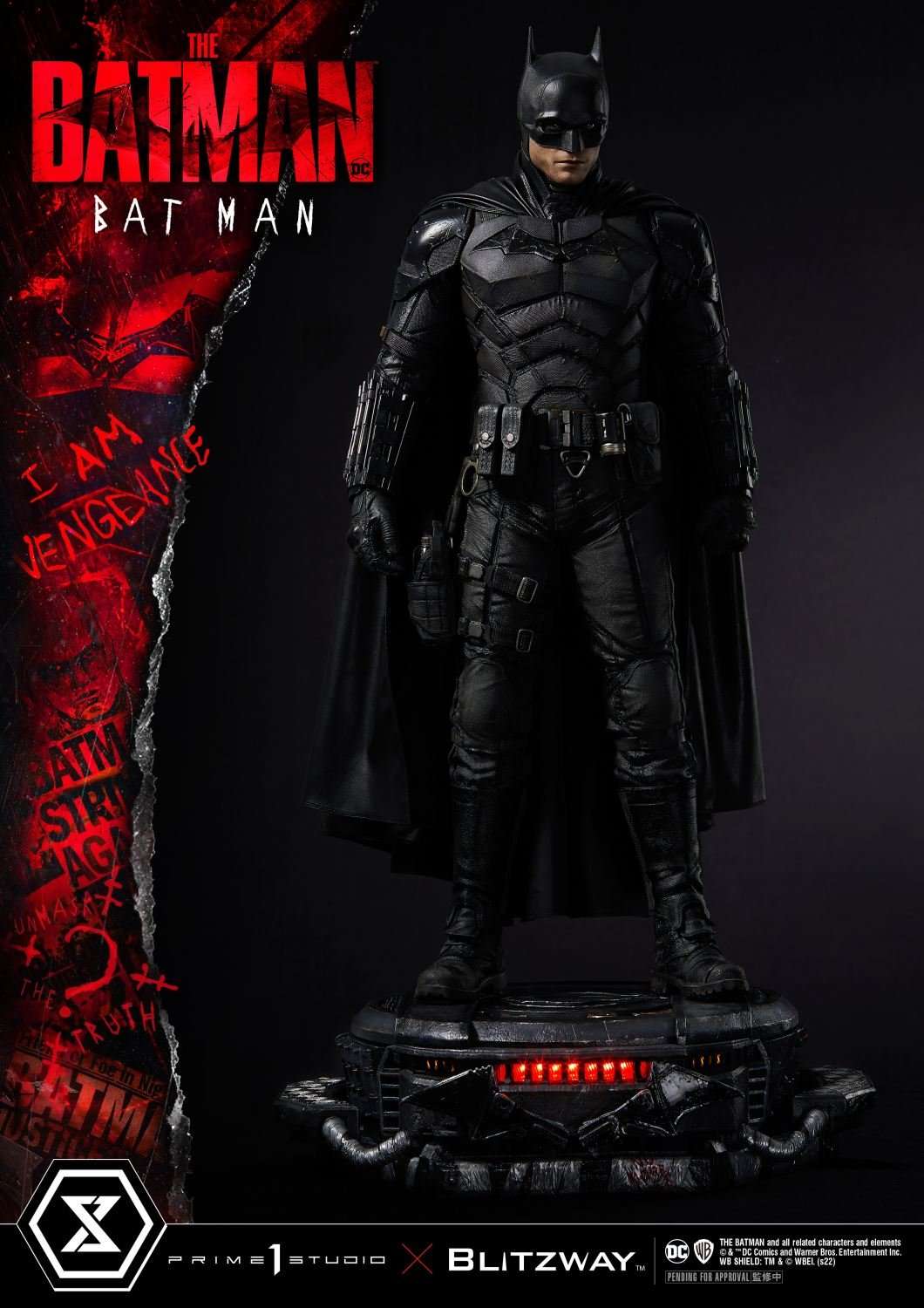 The Batman - Batman Bonus Version Statua Statua Prime 1 Studio
