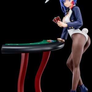 The Demon Sword Master Of Excalibur Academy Statua 1/6 Sakuya Sieglinde Wearing Lapis Lazuli Blue Bunny Costume Con Nip Slip