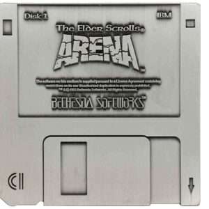 THE ELDER SCROLLS ARENA FLOPPY REPLICA Replica Fanattik