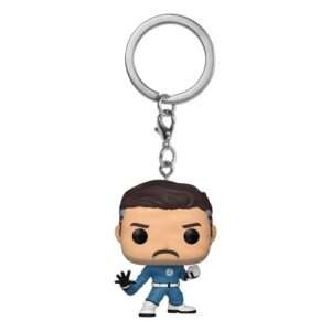 The Fantastic Four: First Steps Pop! Vinile Portachiavis 4 Cm Mister Fantastic  Funko