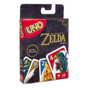 The Legend Of Zelda Uno Carte Gioco European Esclusiva Mattel