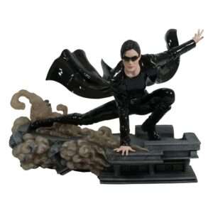The Matrix Gallery Deluxe Pvc Statua Trinity Diamond Select
