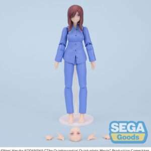 The Quintessential Quintuplets Action Figures Miku Nakano 15 Cm Sega
