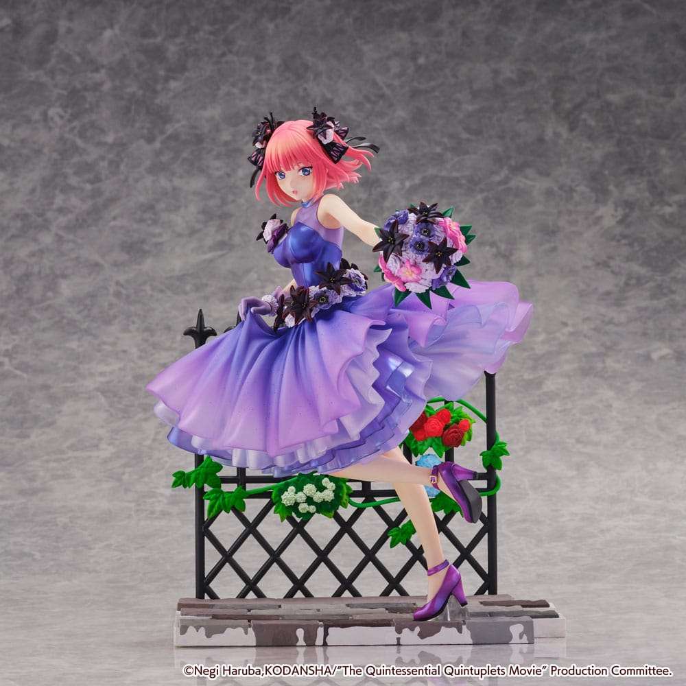 The Quintessential Quintuplets: The Movie Pvc Statua 1/7 Nino Nakano Floral Dress Ver. 25 Cm Estream