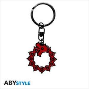 The Seven Deadly Sins - Portachiavi In Metallo - Logo Gadget