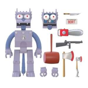 The Simpsons Ultimates Action Figura Robot Scratchy 18 Cm Super7