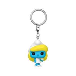 The Smurfs Pop! Vinile Portachiavis 4 Cm Smurfette  Funko