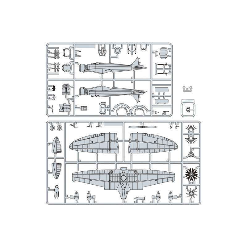 THE WIND RISES TYPE 9 PROT FIGHT 1/48 MK Model Kit Studio Ghibli