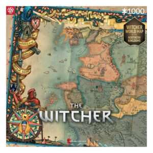 The Witcher 3 Gaming Puzzle The Northern Kingdoms (1000 Pezzi) Good Loot
