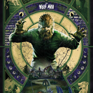 THE WOLFMAN OFFICIAL ART PRINT A3 SIZE LITOGRAFIA FANATTIK