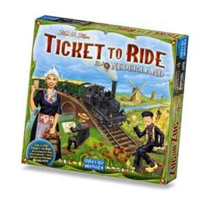 Ticket To Ride Nederland Mappa N. 4 ITA Espansione Gioco da Tavolo 8+ Days of Wonder