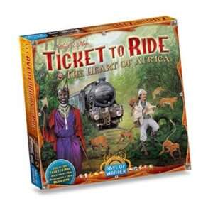 Ticket To Ride The Heart of Africa ITA Espansione Gioco da Tavolo 8+ Days of Wonder