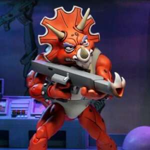 Tmnt Triceraton & Roadkill 3pk Action Figura Neca
