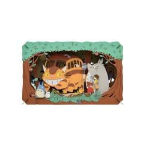 TORORO CATBUS ARRIVAL PAPER THEATER 3d Poster Studio Ghibli