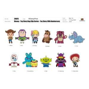 Toy Story 3d Pvc Bag Clips 30th Anniversary Series 67  Con Figura Int.