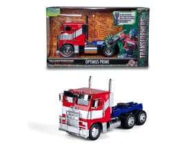 Transformers Diecast Model 1/24 Big Rig T7 Optimus Prime Jada Toys