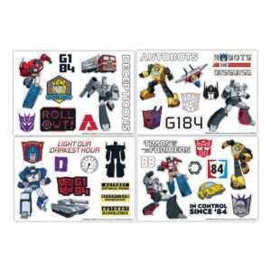 Transformers Sticker Set Various Blue Sky Studios