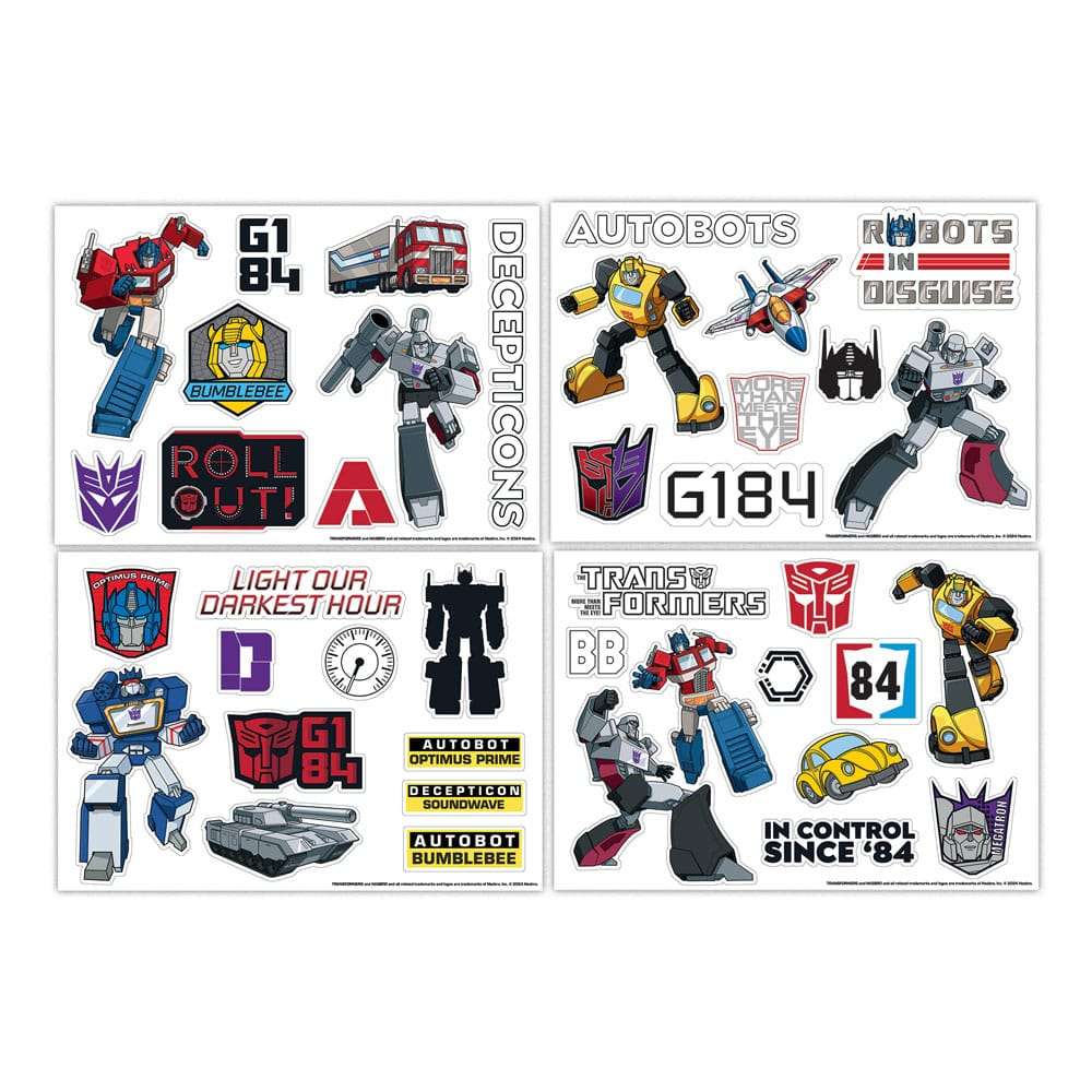 Transformers Sticker Set Various Blue Sky Studios