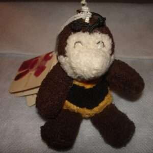 Trudi 2940-395 - Peluche Portachiavi Ape 6 cm