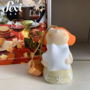 Trudi 81916 Angelo Colorato In Cramica 9 cm Sevi