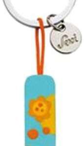 Trudi Sevi 82419 - Portachiavi In Legno Letteraa I 4 Cm Portachiavi