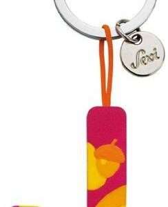 Trudi Sevi 82420 - Portachiavi In Legno Letteraa J 4,5 Cm Portachiavi