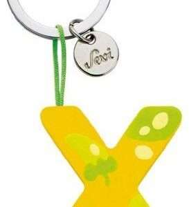 Trudi Sevi 82434 - Portachiavi In Legno Letteraa X 4 Cm Portachiavi