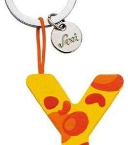 Trudi Sevi 82435 - Portachiavi In Legno Letteraa Y 4,5 Cm Portachiavi