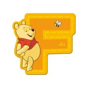Trudi Sevi 82764 - Winnie The Pooh Letteraa F Adesiva 7 Cm