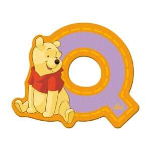 Trudi Sevi 82775 - Winnie The Pooh Letteraa Q Adesiva 7 Cm
