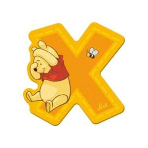 Trudi Sevi 82782 - Winnie The Pooh Letteraa X Adesiva 7 Cm