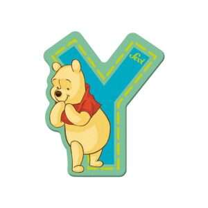 Trudi Sevi 82783 - Winnie The Pooh Letteraa Y Adesiva 7 Cm