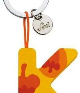 Trudi Sevi Portachiavi In Legno Lettera K 4 Cm