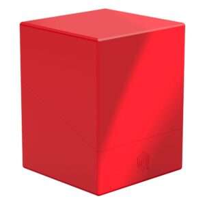 Ultimate Guard Boulder Deck Case 100+ Solid Red Ultimate Guard