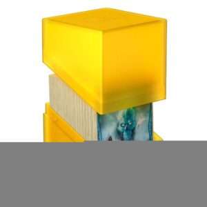 Ultimate Guard Boulder Deck Case 100+ Standard Size Amber Ultimate Guard