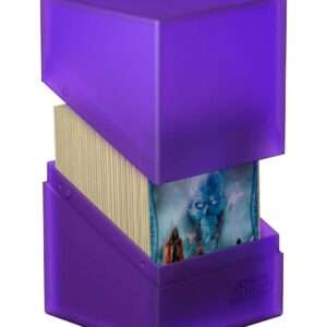 Ultimate Guard Boulder Deck Case 100+ Standard Size Amethyst Ultimate Guard