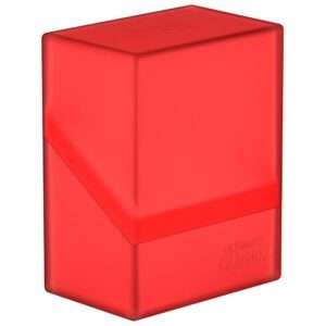 Ultimate Guard Boulder Deck Case 60+ Standard Size Ruby Ultimate Guard