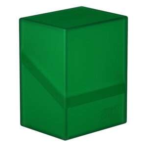 Ultimate Guard Boulder Deck Case 80+ Standard Size Emerald Ultimate Guard