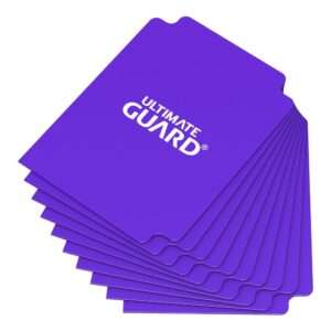 Ultimate Guard Card Dividers Standard Size (10) - Purple Ultimate Guard