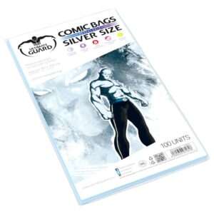Ultimate Guard Comic Bags Resealable Silver Size (100) Ultimate Guard