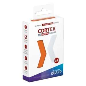 Ultimate Guard Cortex Sleeves Japanese Size Matte Orange (60) Ultimate Guard