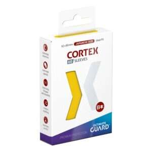 Ultimate Guard Cortex Sleeves Japanese Size Yellow (60) Ultimate Guard