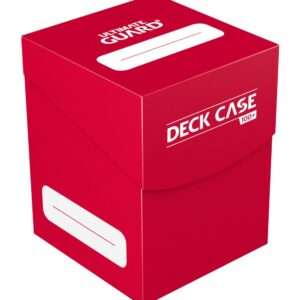 Ultimate Guard Deck Case 100+ Standard Size Red Ultimate Guard