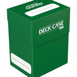 Ultimate Guard Deck Case 80+ - Green Ultimate Guard