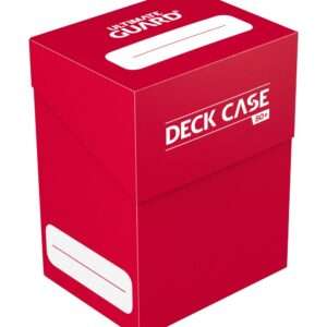 Ultimate Guard Deck Case 80+ - Red Ultimate Guard