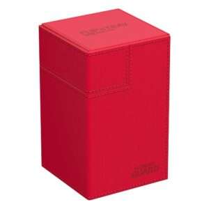 Ultimate Guard Flip`n`Tray 100+ XenoSkin Monocolor Red Ultimate Guard