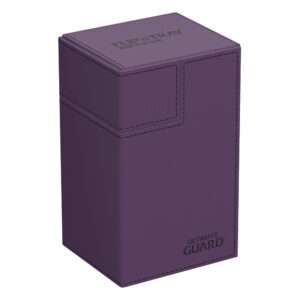 Ultimate Guard Flip`n`Tray 80+ XenoSkin Monocolor Purple Ultimate Guard