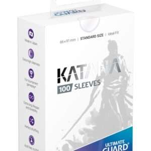 Ultimate Guard Katana Sleeves Standard Size Transparent (100)