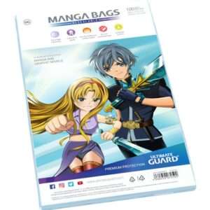 Ultimate Guard Manga Bags Resealable (100) Ultimate Guard