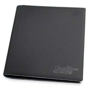 Ultimate Guard Portfolio 480 - 24-Pocket XenoSkin (Quadrow) - Black Ultimate Guard